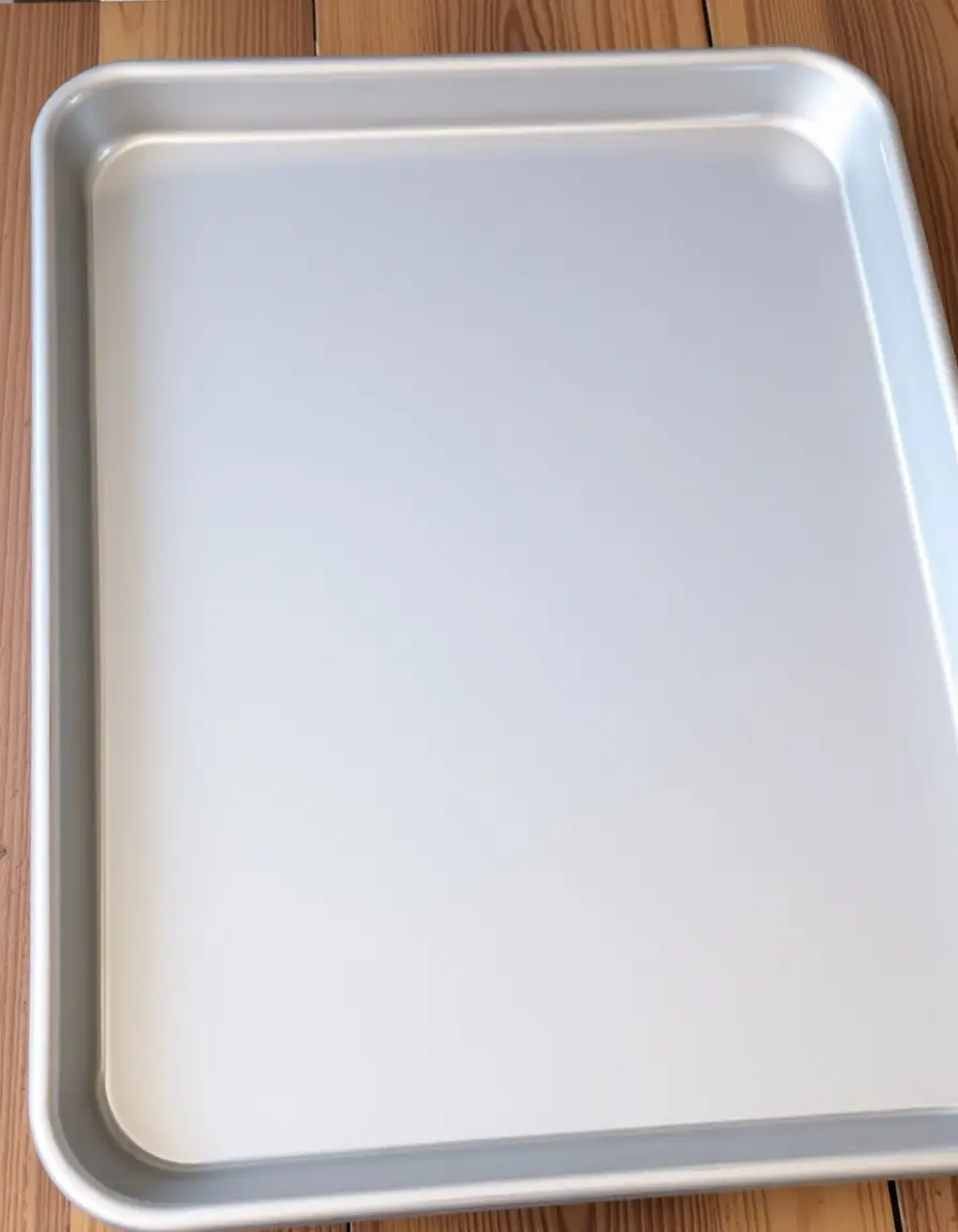 Plaque de cuisson antiadhésive en aluminium pour biscuits