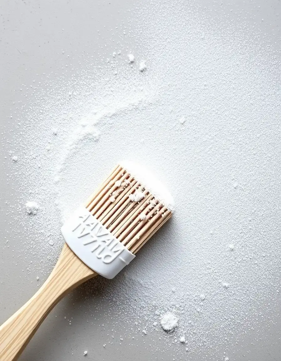 Pinceau de cuisine en silicone pour pâtisserie