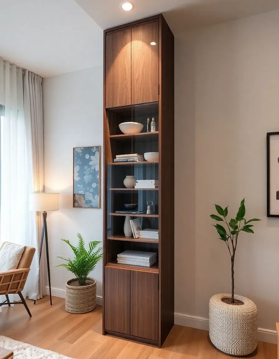 Divider Shelf vertical en bois