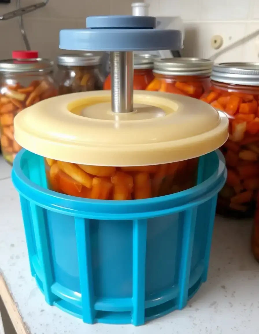 Kimchi Press pour fermentation coream cuisine
