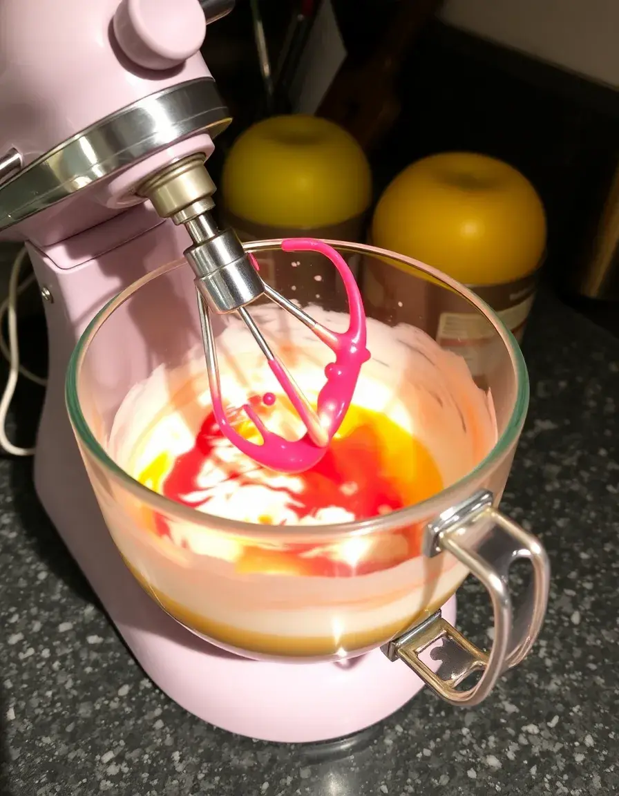 Petit mélangeur pour colorants alimentaires et préparations cuisine