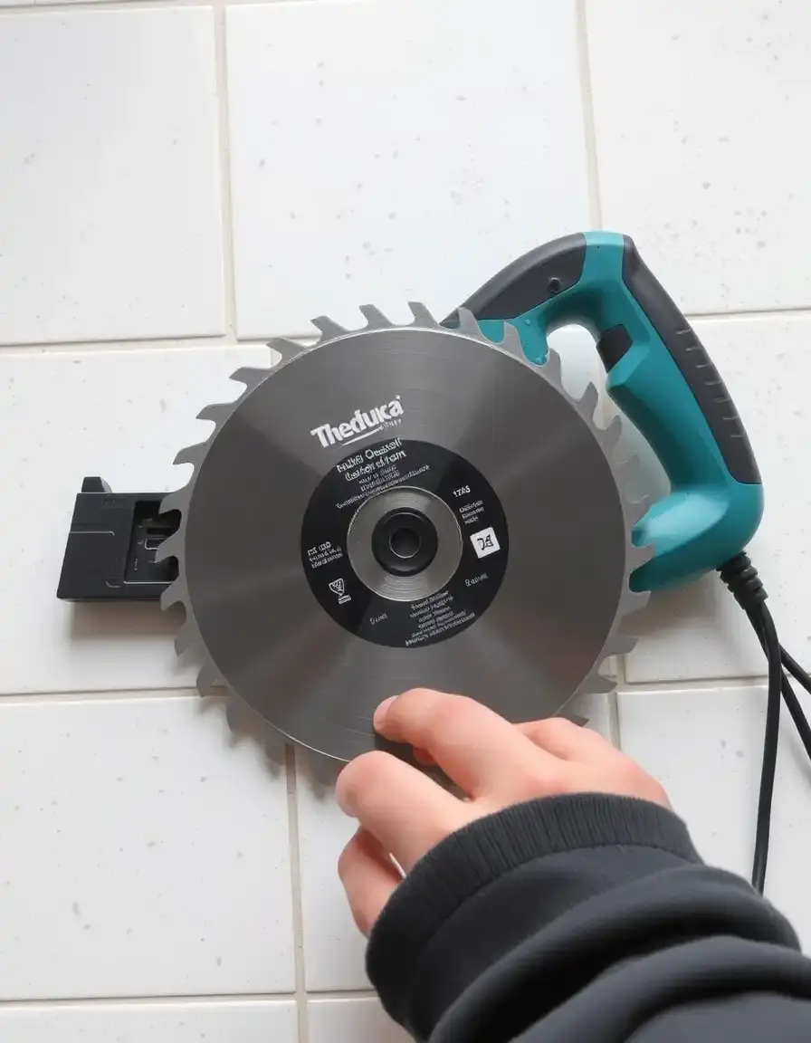 Mini scie électrique à carrelage pour découpe précise