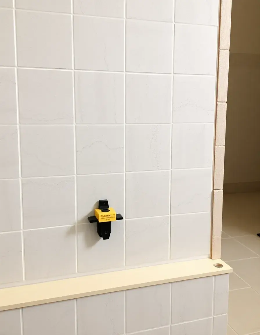 Outil de nivellement et croisillons pour pose de carrelage parfaite