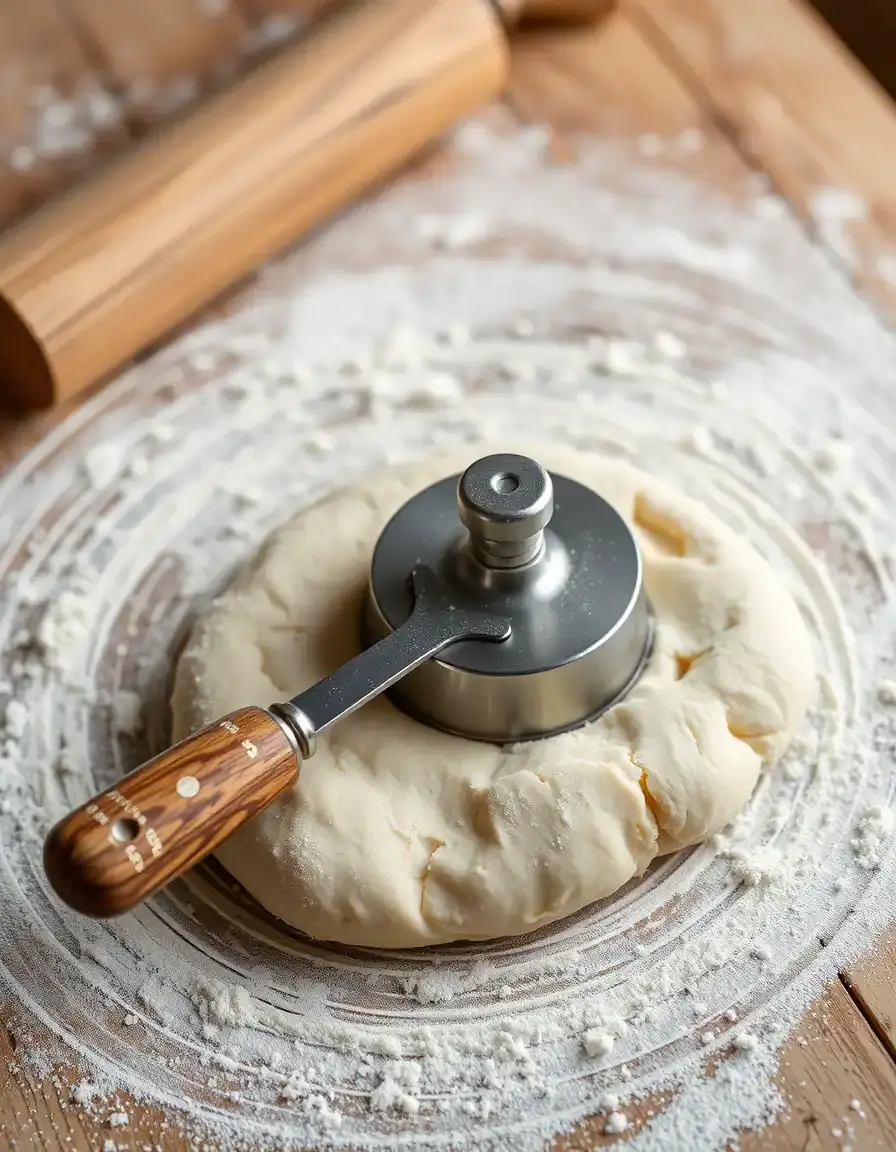Coupe-pâte en métal pour boulangerie