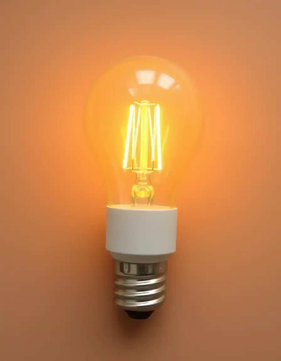 Ampoule LED de remplacement à économie d'énergie blanc chaud
