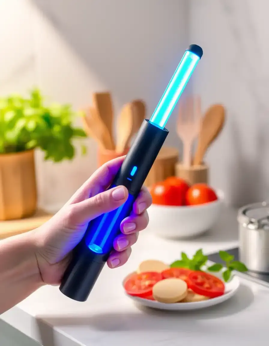 UV Sanitizer Wand pour ustensiles de cuisine