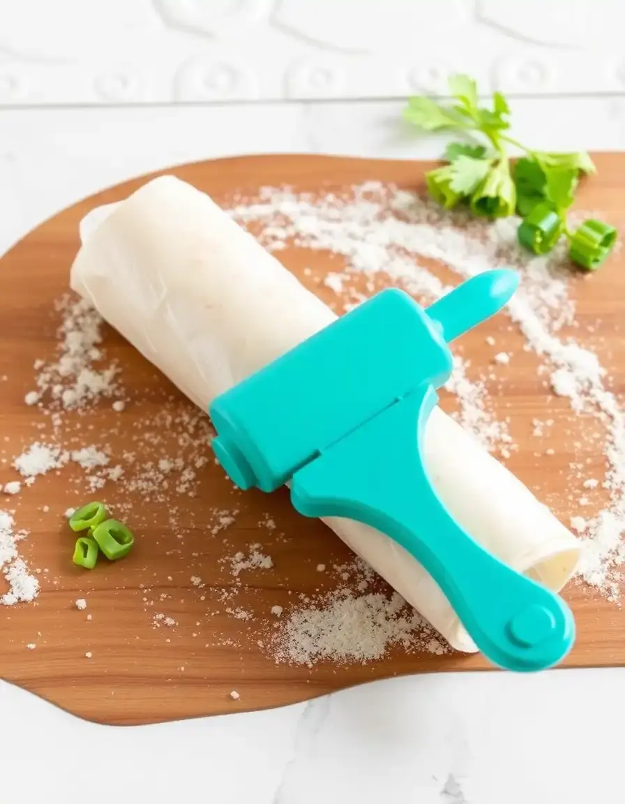 Outil pour rouler les burritos facilement