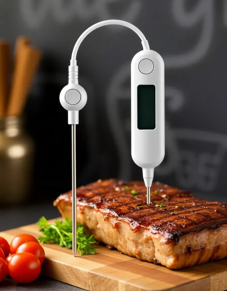 Thermomètre à viande sans fil