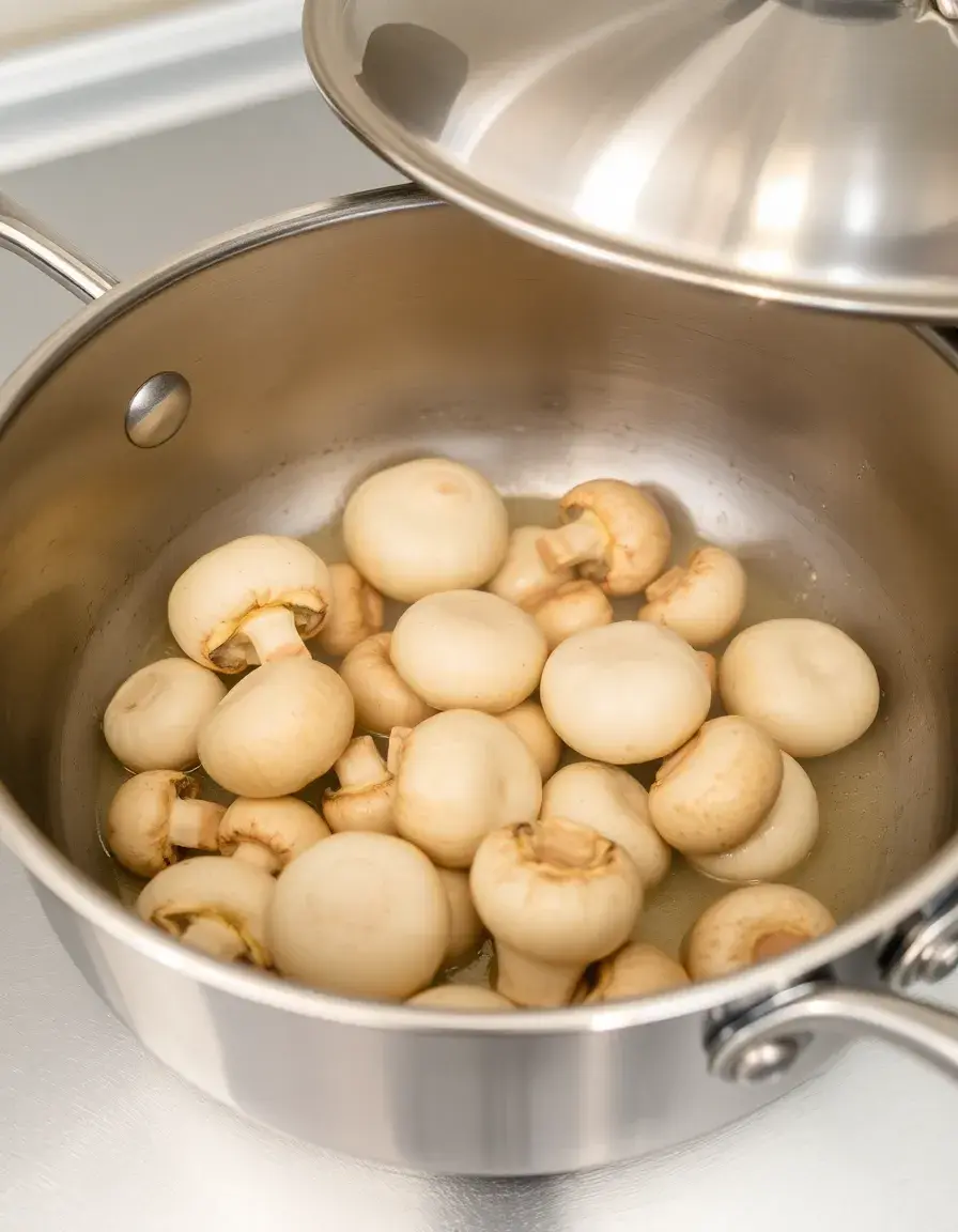 Sauteuse en inox avec couvercle