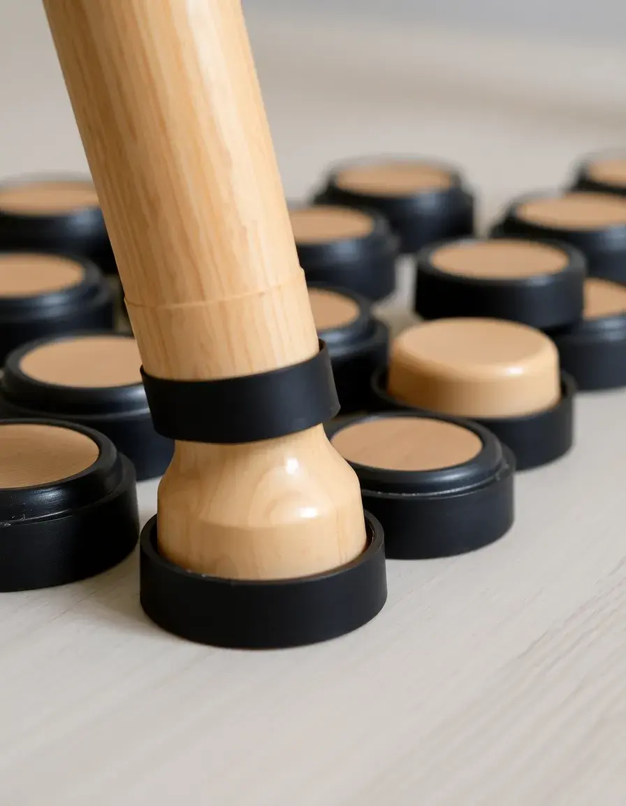 Embout de protection en caoutchouc pour pieds de meuble cuisine