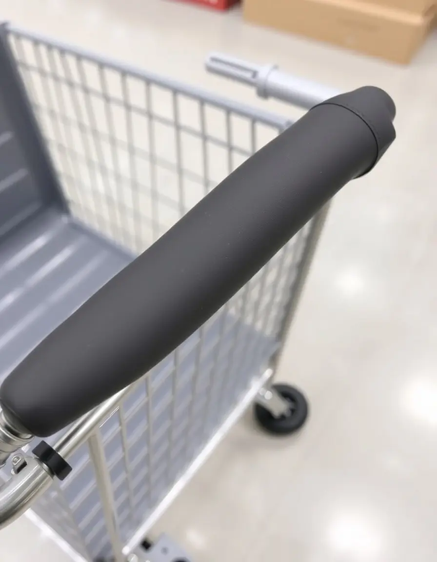 Poignée ergonomique pour chariot de cuisine