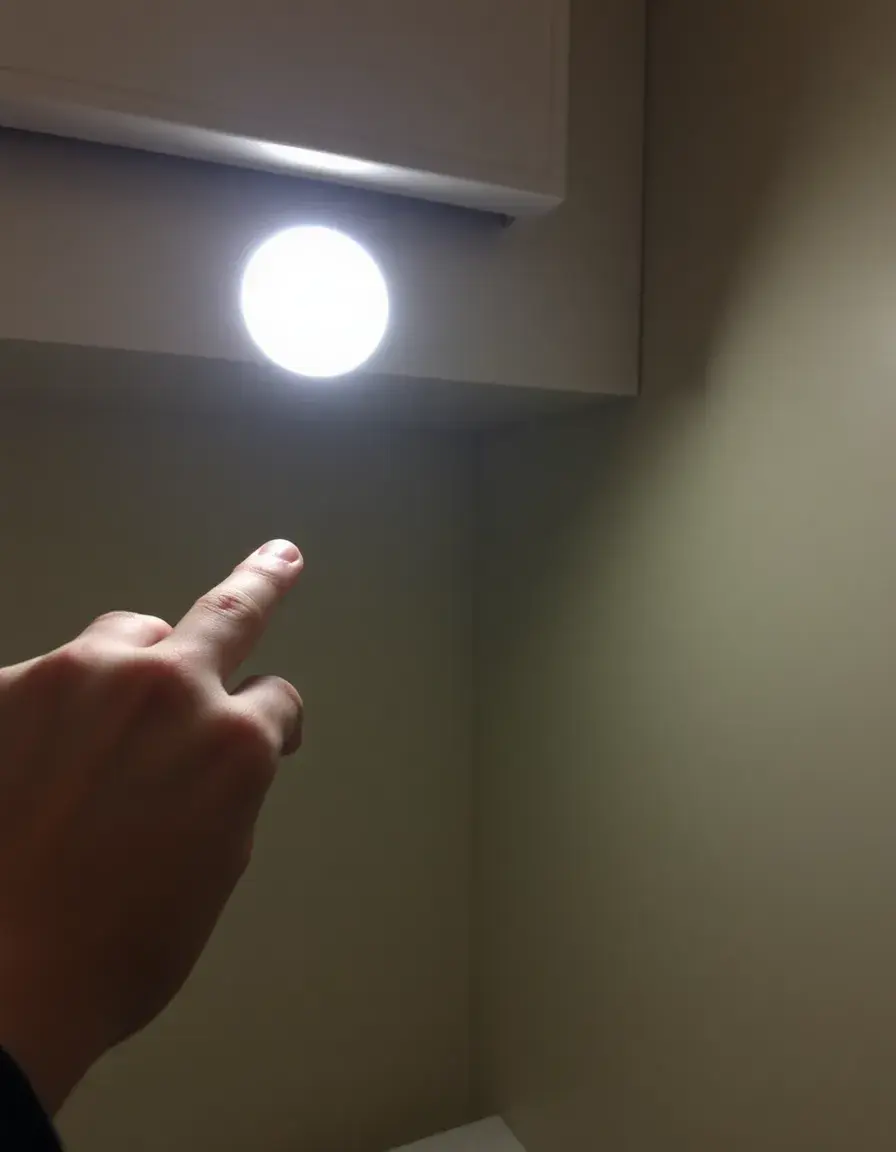 Under Cabinet Puck Light for kitchen task lighting