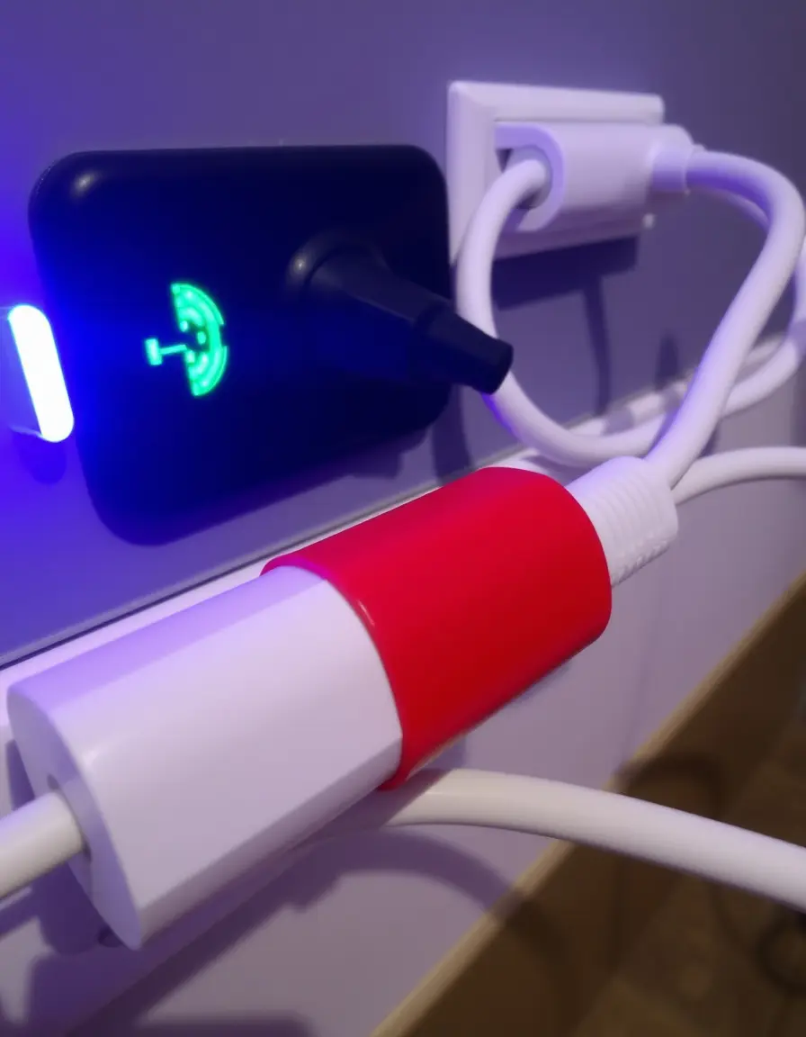 Multi-plug extension lead with surge protection