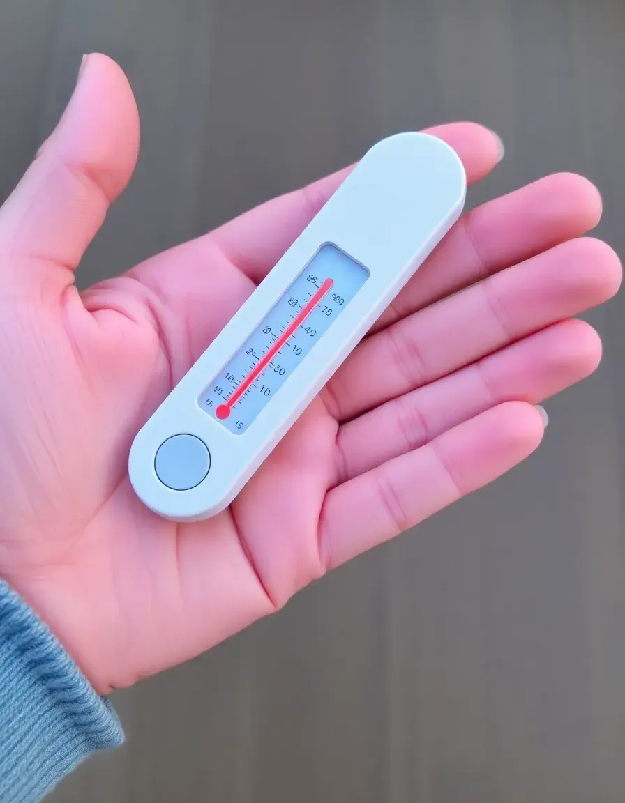 Thermomètre de cuisine à lecture instantanée sonde pliable