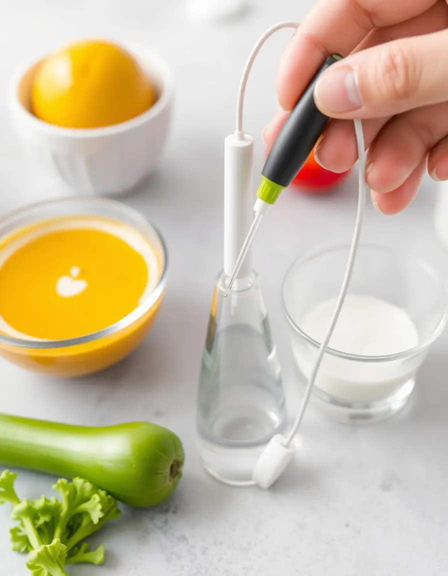 pH-mètre numérique pour aliments testeur de sonde