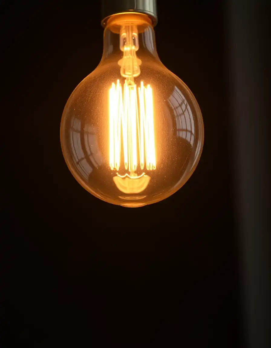 Ampoule Edison vintage à filament pour suspension