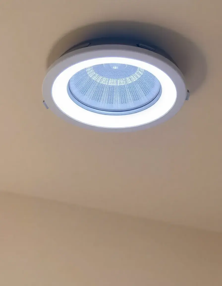 Spot LED encastrable discret pour plafond