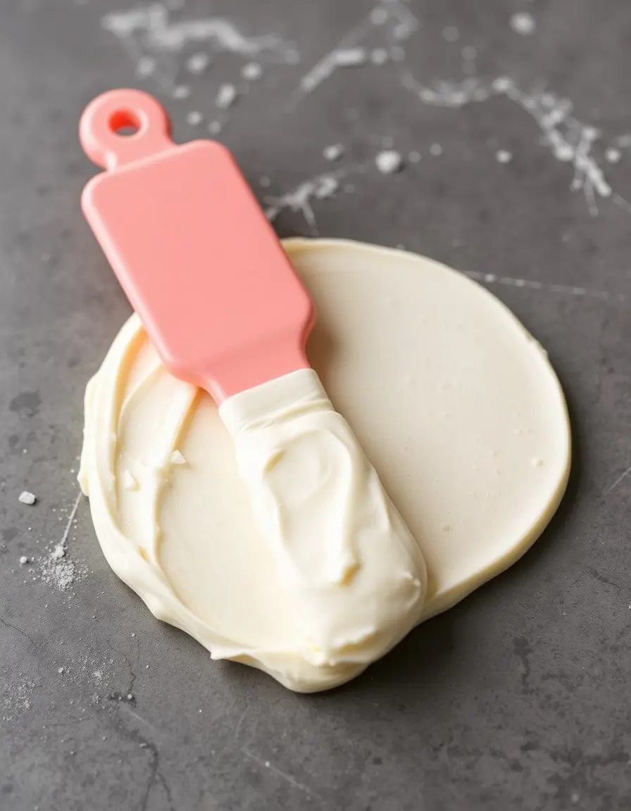 Spatule Maryse coudée pour glaçage et précision