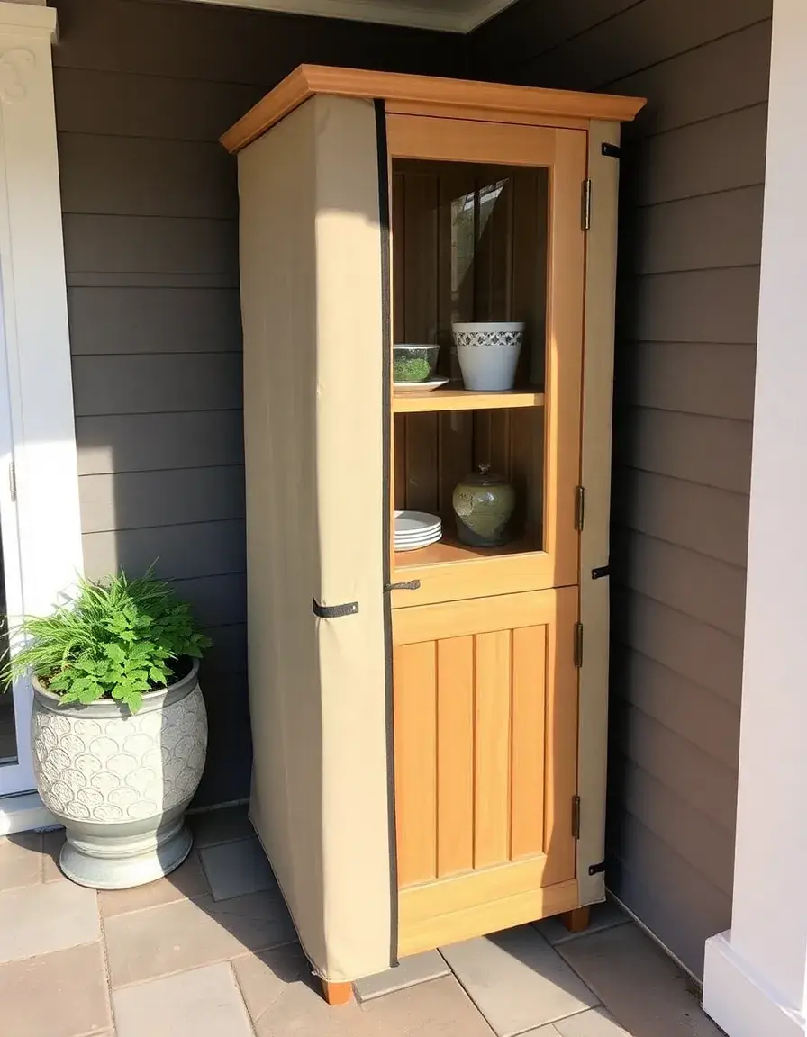 Housse de protection imperméable pour meuble extérieur