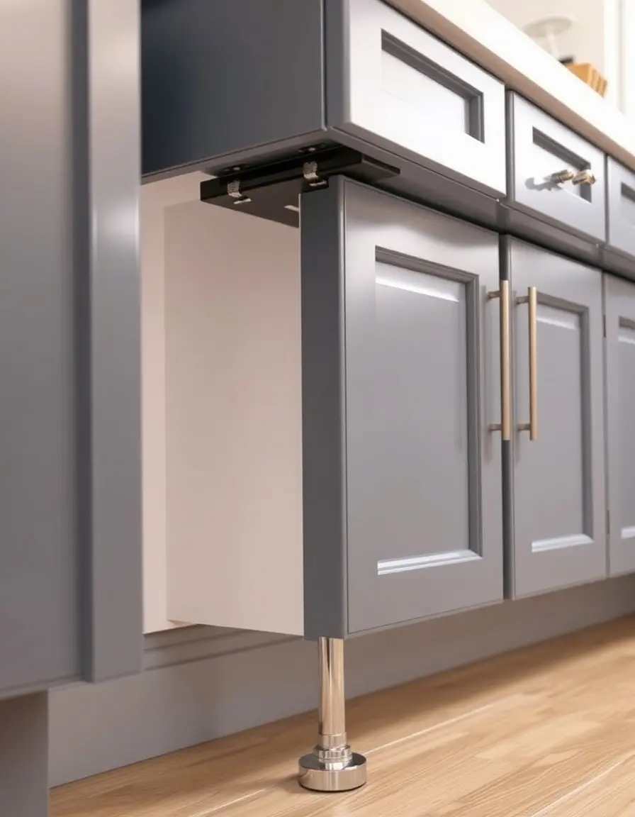 Adjuster Leg - Pied réglable pour meuble de cuisine