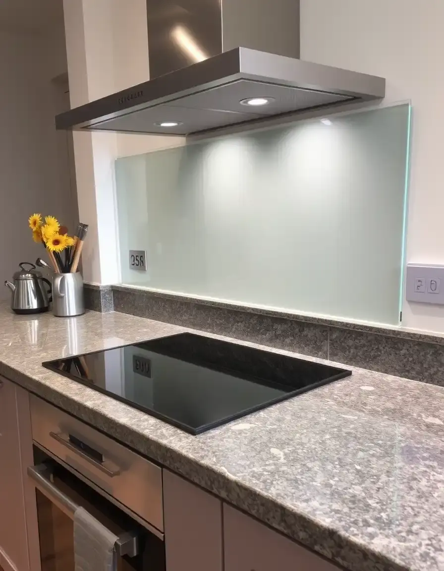 Worktop Protector en verre trempé pour meuble plan de travail cuisine
