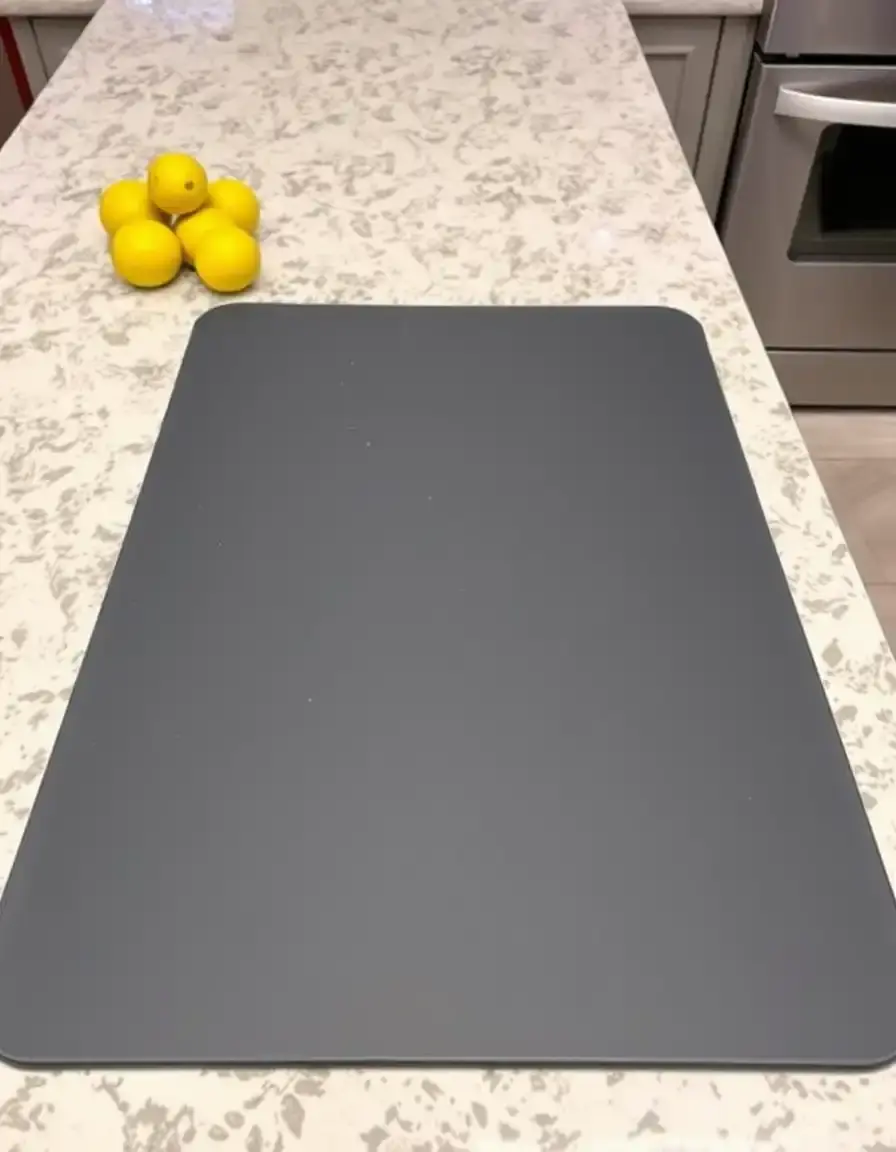 Protecteur de surface en silicone pour ilot de cuisine