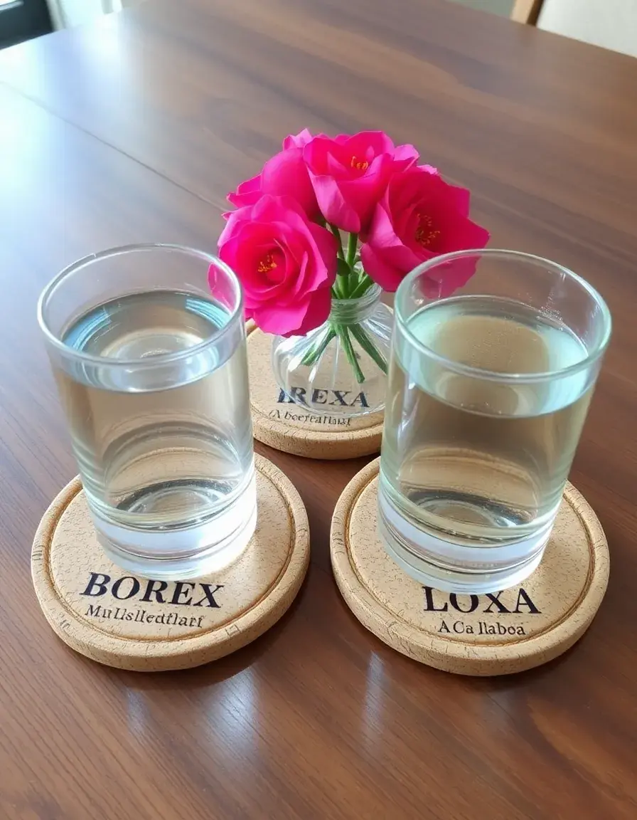 Set de sous-verres en liège Coaster Set