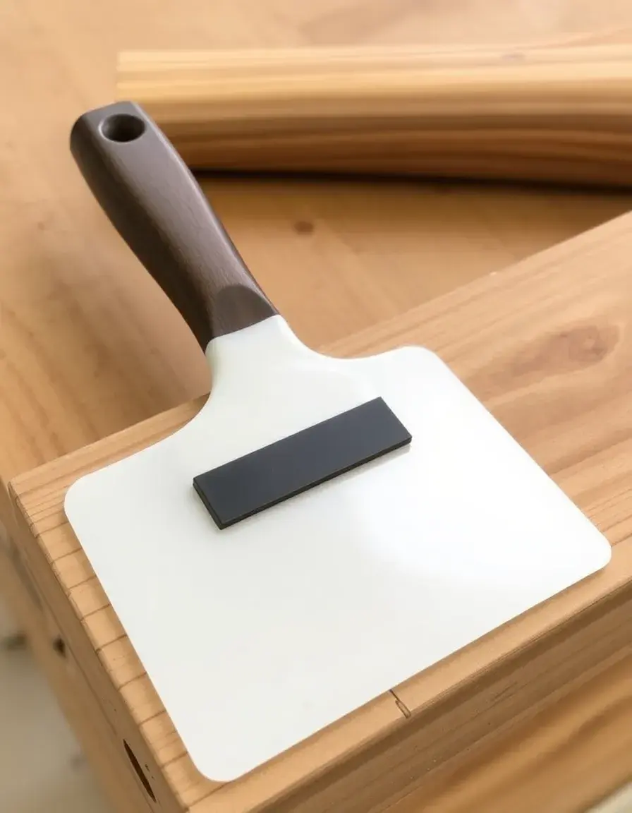 Grattoir doux pour surface en bois de cuisine