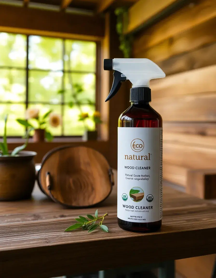Spray nettoyant naturel écologique pour bois de cuisine