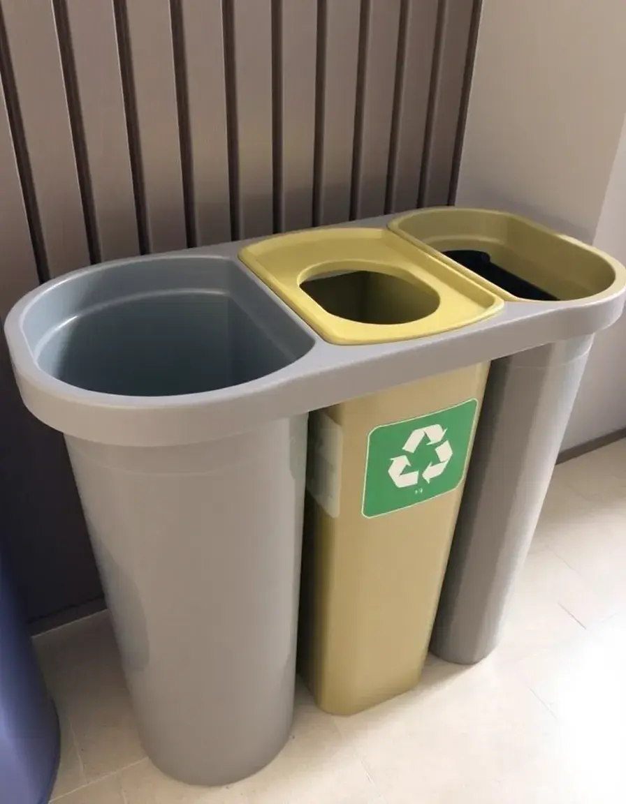 Séparateur de bac pour recyclage