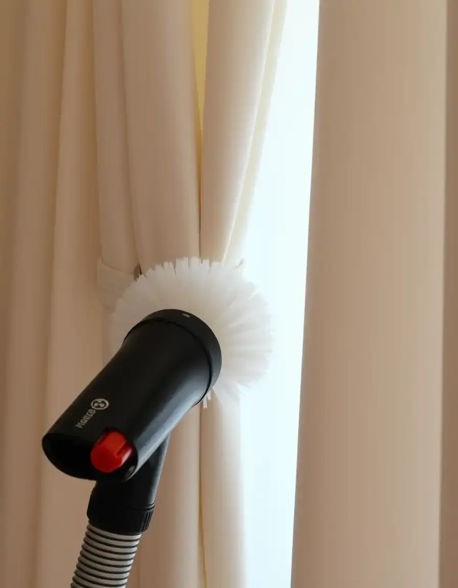 Embout brosse aspirateur pour rideaux
