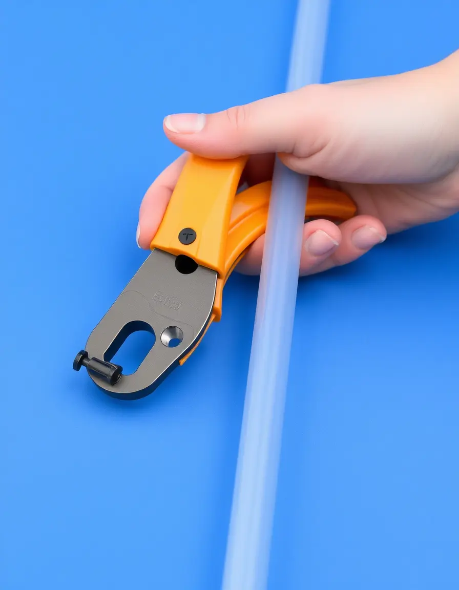 Coupe-tube pour tuyaux plastique et PEX
