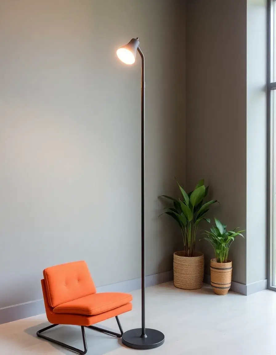 Lampadaire haut pour zonage lumineux