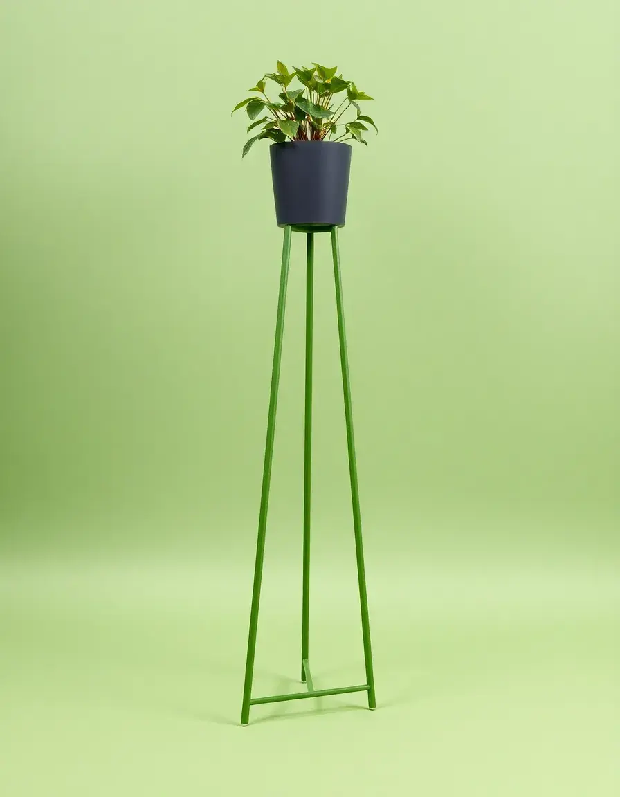 Support de plantes haut pour séparation verte
