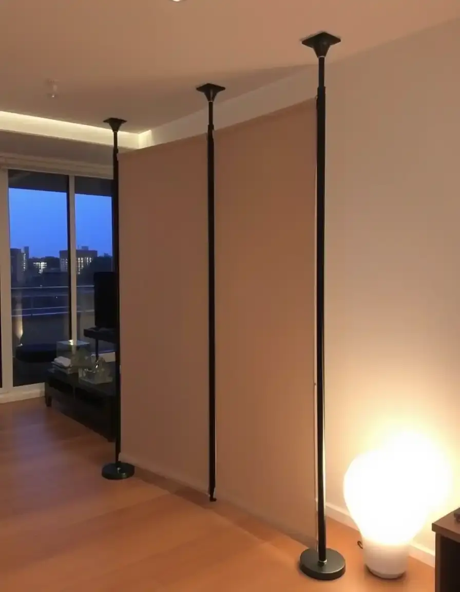 Barre de tension ajustable pour séparation de pièce sans percer