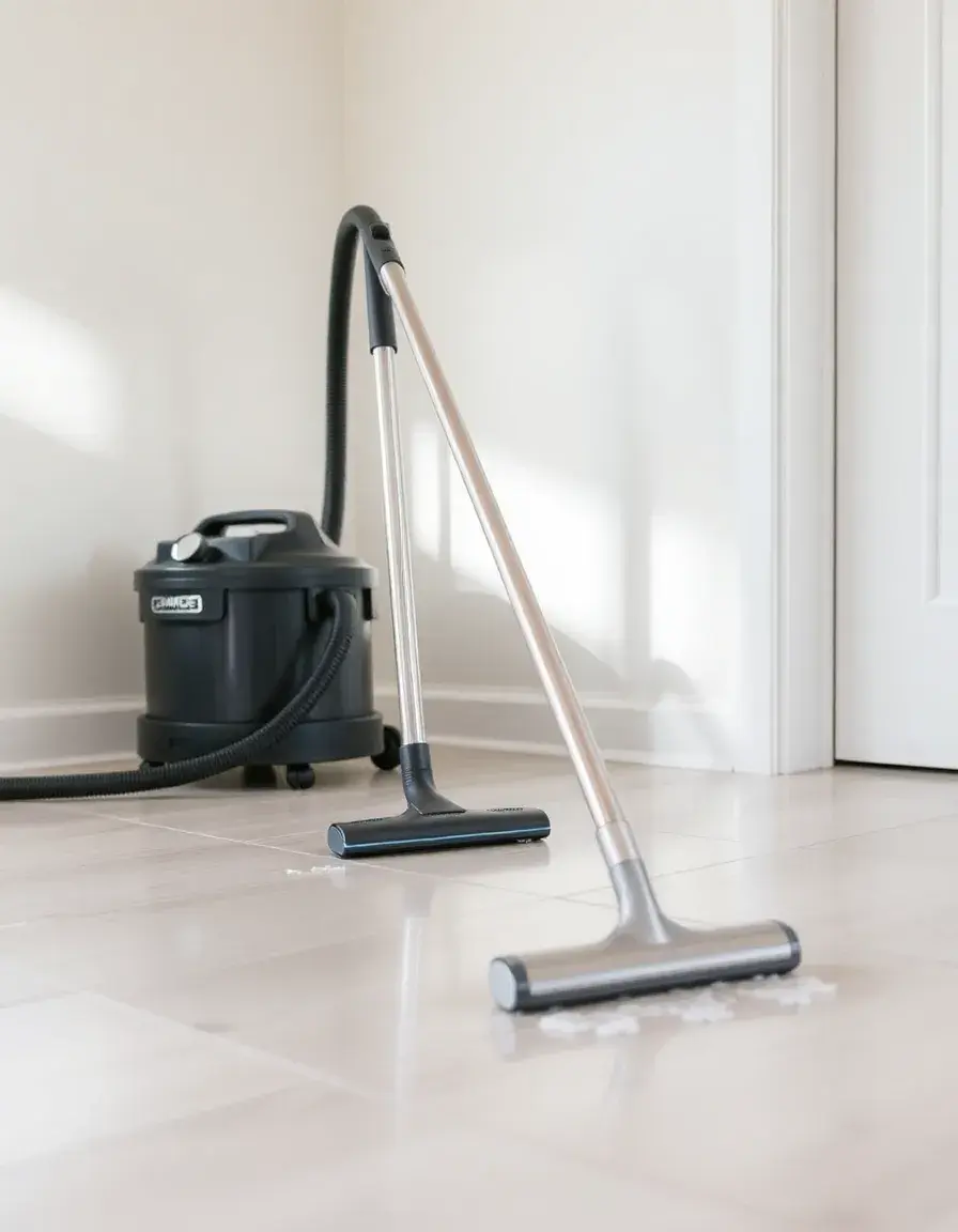 Aspirateur eau et poussière compact pour sol cuisine carrelage