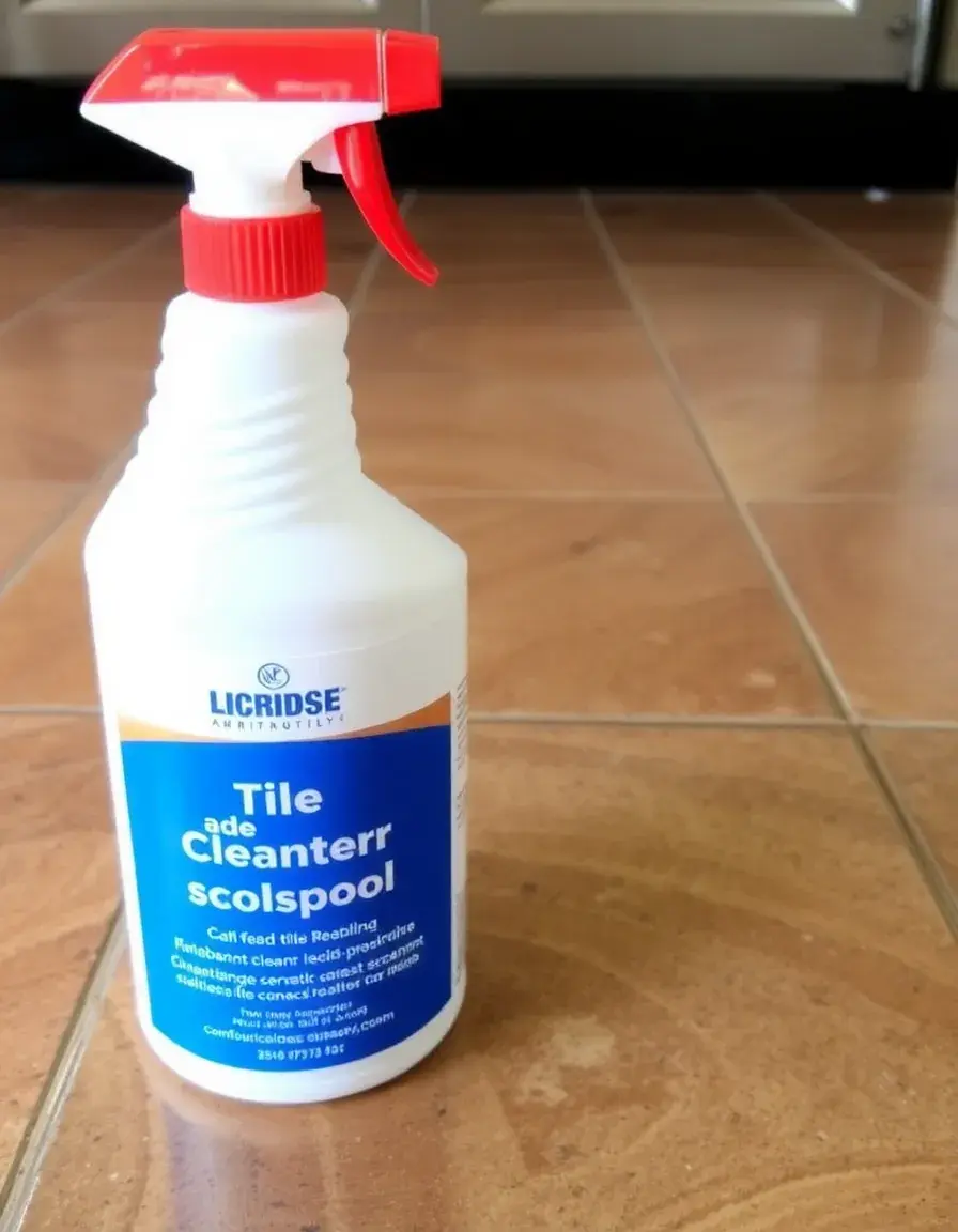 Nettoyant carrelage sans acide spray