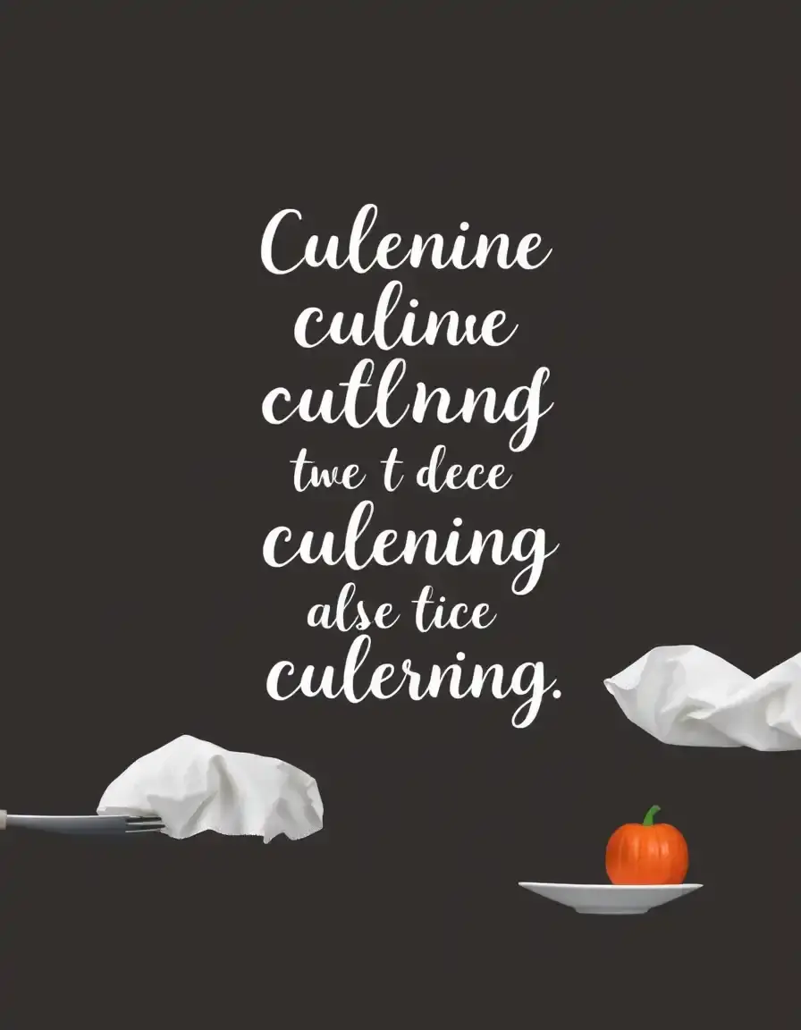Affiche pour la cuisine avec citation culinaire inspirante et design minimaliste