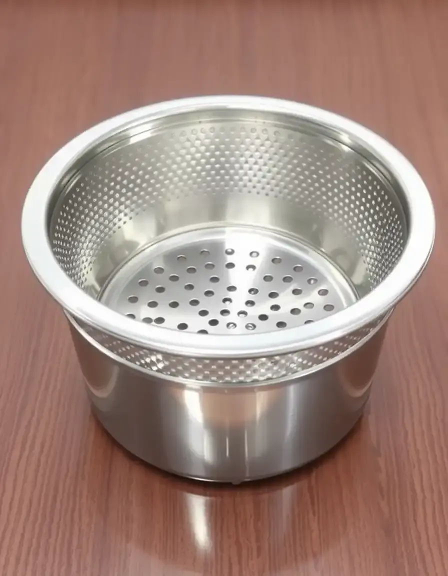 Insert vapeur en inox perforé
