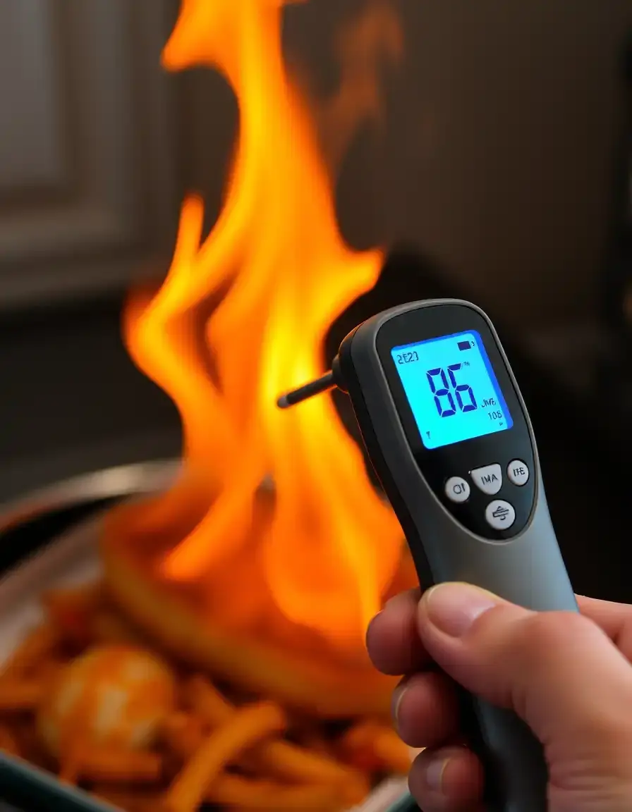 Thermomètre alimentaire digital à lecture instantanée
