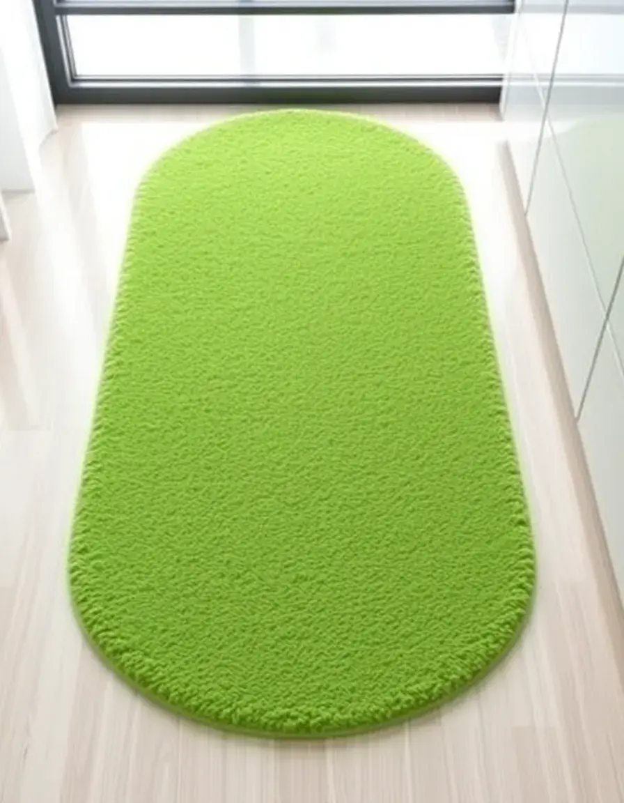 Tapis de sol absorbant en microfibre pour zone évier