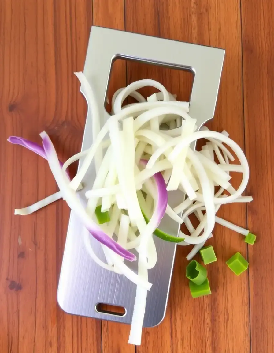 Éplucheur à julienne en acier inoxydable pour légumes