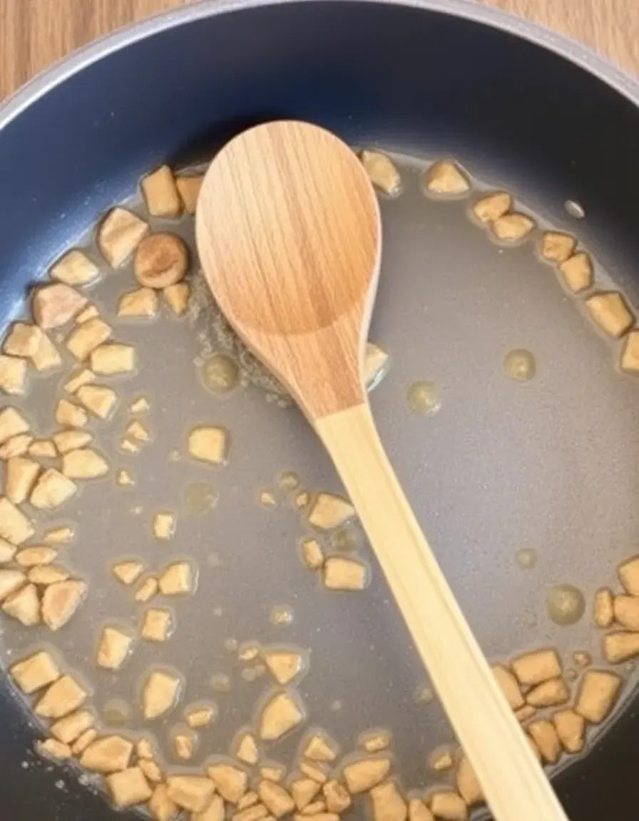 Cuillère à sauter en bois pour remuer les légumes