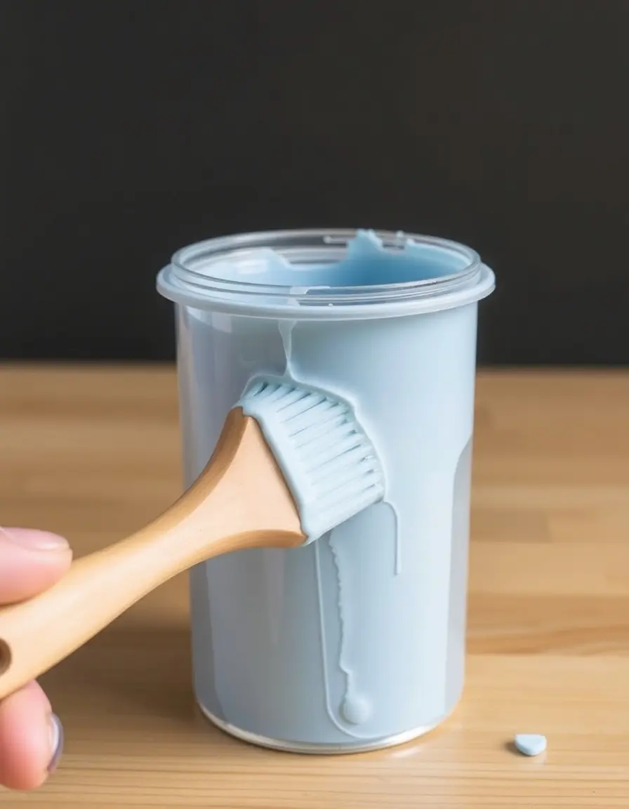 Pinceau à huile en silicone pour badigeonner les légumes