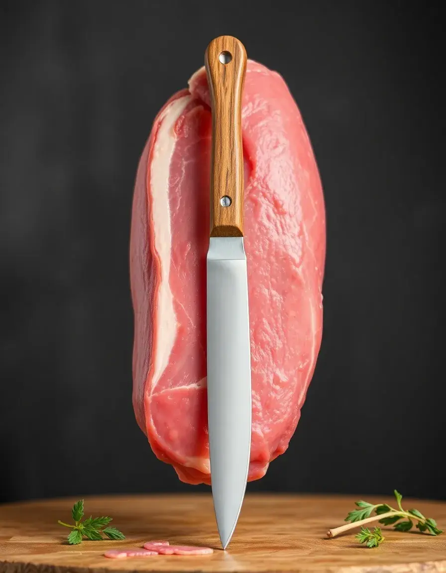 Couteau à désosser flexible pour viande et poisson