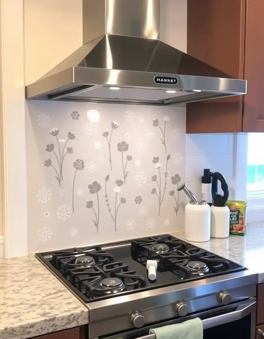Stickers décoratifs en vinyle pour cuisine