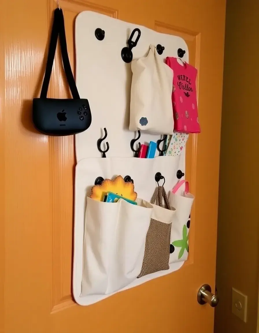 Crochet de porte organisateur cuisine aménagement