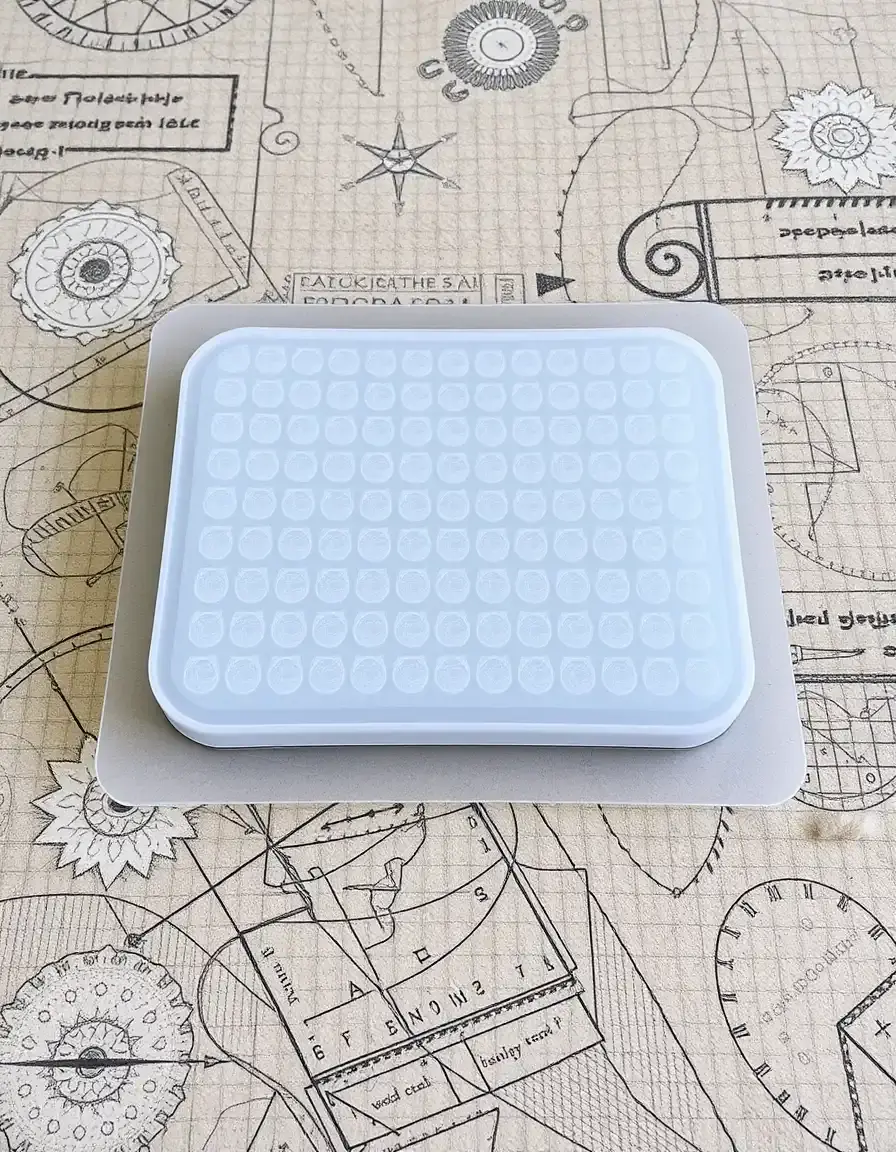 Tapis protecteur en silicone pour plateau de balance