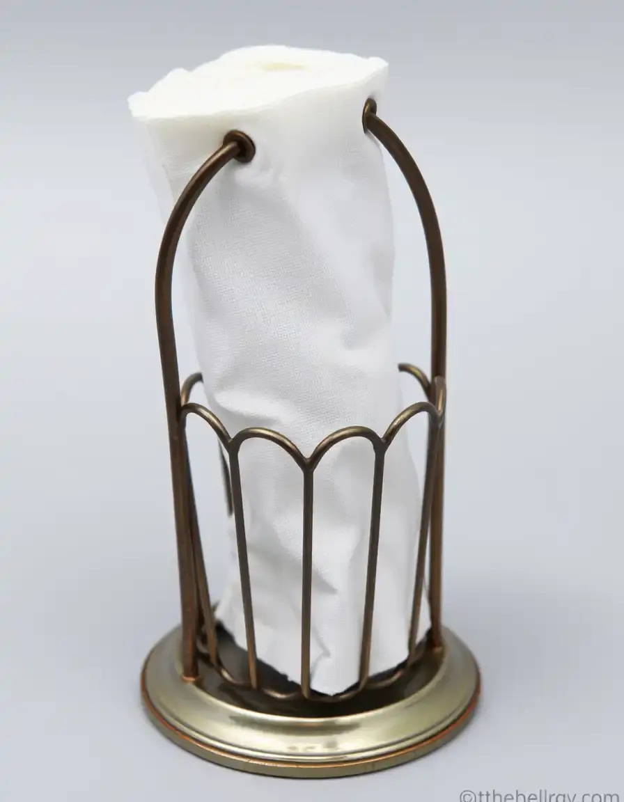 Porte-serviettes en métal pour îlot de cuisine