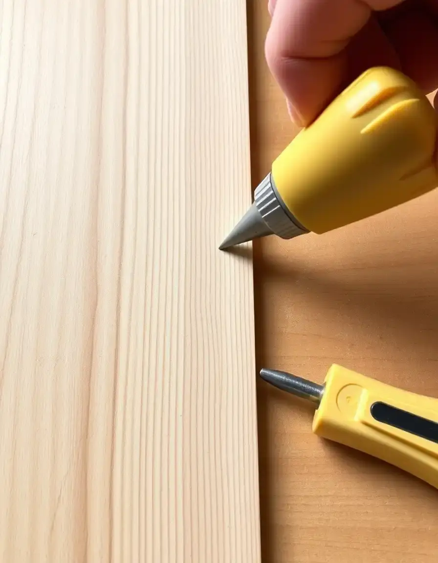 Bande de finition en bois pour meubles de cuisine